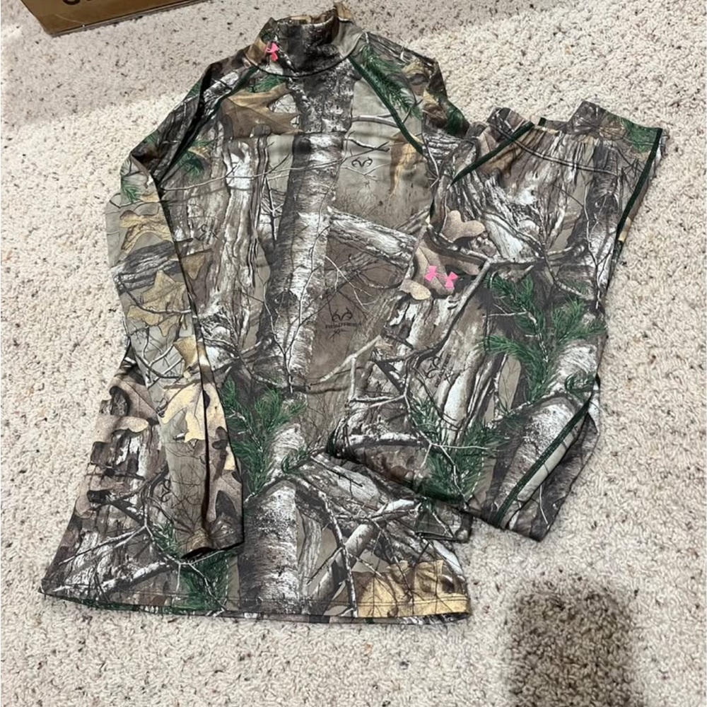 Under Armour Camo Base Layers Set
